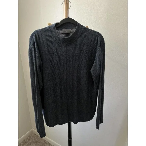 VTG Crazy Horse Liz Claiborne Off White Sweater Size Large - Picture 10 of 10